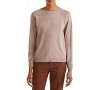 United Colors of Benetton Maglia M/L 1035d1p17 Suéter, Beige, S para Mujer