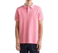 United Colors of Benetton Maglia Polo M/M 3089u301k Camisa, Rosa, XXL para Hombre
