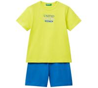 United Colors of Benetton Mameluco para bebé para niños y jóvenes, amarillo, 3 años