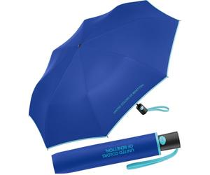 United Colors of Benetton Mini paraguas automático para mujer, ocho varillas, 95 cm de diámetro, azul (dazzling), 95 cm