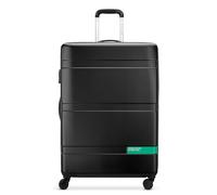 United Colors of Benetton Now Hardside - Equipaje con Ruedas giratorias, Black, Checked-Large 27 Inch, ¡Ahora! Equipaje rígido con Ruedas giratorias