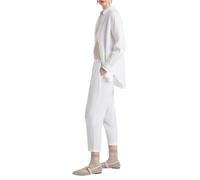 United Colors of Benetton Pantalón 4AGH558X5, Blanco Óptico 101, M Mujer, Blanco óptico 101, M