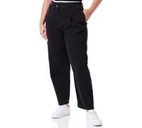 United Colors of Benetton Pantalones 4YO7DF004, Mezclilla Negra 800, 40 para Mujer