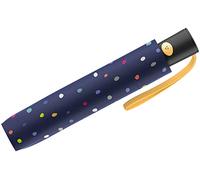 United Colors of Benetton - Paraguas de bolsillo (automático), diseño de lunares, Dots Blue, 95 cm