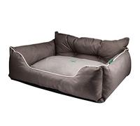 United Colors of Benetton. Pets | Cama para Mascotas | Color Marrón | Medidas 65x50x20 cm | Cama Ergonómica para Perros Medianos | Funda Lavable a Máquina