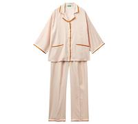 United Colors of Benetton Pig(Camisa+pantalón) 41hh3p00e Juego de Pijama, Rosa Pastel 61q, S para Mujer