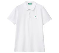 United Colors of Benetton Polo para Hombre, Blanco, XL