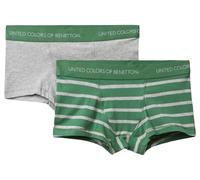 United Colors of Benetton Set 2 Boxer 3vps0x01j, Verde, 3 años para Niños