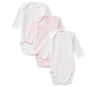 United Colors of Benetton Set 3 Body 3gi70b089 Pelele para bebé y niño, Color Blanco, 12 Meses para Bebés