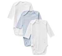 United Colors of Benetton Set 3 Body 3gi70b089 Pelele para bebé y niño, Color Blanco, 12 Meses para Bebés