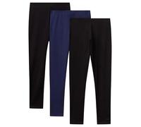 United Colors of Benetton Set 3 Pantaloni 3mt1cf06p Pantalón, Multicolor, 130 cm Niñas y niñas