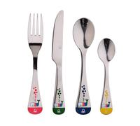 UNITED COLORS OF BENETTON. - SET 4PC Cubertería acero inoxidable Kids
