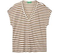 United Colors of Benetton T-Shirt 38o0d10a8 Camiseta, Color Blanco, S Mujeres