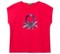 United Colors of Benetton T-Shirt 3i1xc10p1 Camiseta, Rosa, 150 cm para Niñas