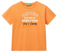 United Colors of Benetton T-Shirt 3i1xg10jo Camiseta, Naranja, 12 Months para Niños