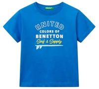 United Colors of Benetton T-Shirt 3i1xg10jo Camiseta, Turquesa, 12 Months para Niños
