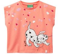 United Colors of Benetton T-Shirt 3jerg10jc Camiseta, Rosa, 12 Months para Niñas