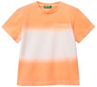 United Colors of Benetton T-Shirt 3npdg10j5 Camiseta, Naranja, 18 Meses para Niños