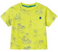 United Colors of Benetton T-Shirt 3pdqg10jn Camiseta, Multicolor, 12 Months para Niños
