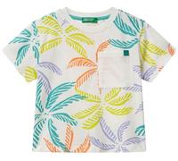United Colors of Benetton T-Shirt 3pdqg10jn Camiseta, Multicolor, 12 Months para Niños