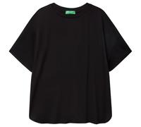 United Colors of Benetton T-Shirt 3z12d101x Camiseta, Negro, L Mujeres
