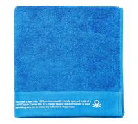 UNITED COLORS OF BENETTON. Toalla 50x90cm algodón orgánico 450gsm Azul be