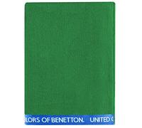 UNITED COLORS OF BENETTON, Toalla de playa 90x160cm 380gsm velour 100% algodón verde Casa Benetton, 90x160