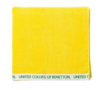 UNITED COLORS OF BENETTON. Toalla de Playa 90x160cm 420GSM 100% Algodón Terry Amarillo