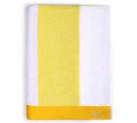 UNITED COLORS OF BENETTON, Toalla de playa 90x160cm 450gsm terry 100% algodón amarillo Casa Benetton, 90x160
