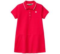 United Colors of Benetton Vestito 3f9hgv00z Vestido, Rosa, 2 años Niñas y niñas