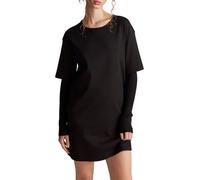 United Colors of Benetton Vestito 47ckdv0bw Vestido, Negro, M Mujeres