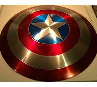 United Decor Escudo del Capitán América - Replica hecha a mano First Avenger Shield Metal Prop Shield