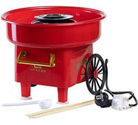United Entertainment Cotton Candy Maker/Zuckerwattemaschine Zuckerwattemaschine - Plástico - Rojo - Ø 30 x 25 cm