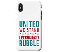 United Estamos Parados, Incluso en los escombros Carcasa para iPhone X/XS