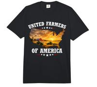 United Farmers of America Agricultor Tractor Agricultura Comfort Colors Adult Heavyweight T-Shirt