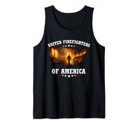 United Firefighters of America Bombero Incendio Forestal Camiseta sin Mangas