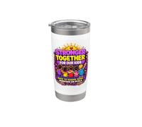 United For Our Kids Community Comunidades de diseño gráfico Vaso térmico de acero inoxidable de doble pared
