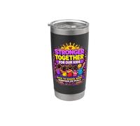 United For Our Kids Community Comunidades de diseño gráfico Vaso térmico de acero inoxidable de doble pared