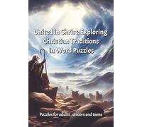 United in Christ: Exploring Christian Traditions in Word Puzzles: Word Searches with Easy to Read Print about God, Faith, Religion and More! I 6x9 ... Gifts for Vacations, Holidays, and Free Times