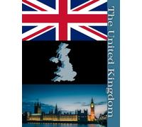 United Kingdom Composition Notebook: Union Jack & National Icons - 200 Lined Pages - 7.44 x 9.69 in - 18.9 x 24.61 cm
