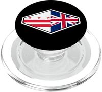 United Kingdom Heritage: District of Columbia Pride PopSockets PopGrip para MagSafe