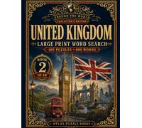 United Kingdom Large Print Word Search (Around the World Collector's Edition)