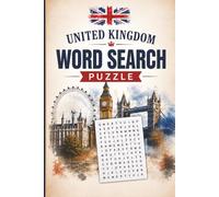 United Kingdom Word Search Puzzle: 55 Puzzles Word Search about United Kingdom and More | 6x9 inches, 110 pages | Gift for UK, Traveling & Countries Lover