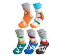 United Labels 5 pares de calcetines South Park para hombre, multicolor, 40-45, calcetines para hombre, multicolor, 40-45