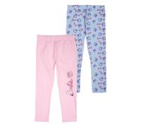 United Labels Barbie Leggings para Niñas Niños Leggins Pantalones Niñas Pantalones Deportivos Azul/Rosa (paquete de 2), azul/rosa, 134-140 cm