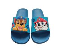 United Labels Chanclas de baño de la Patrulla Canina para niños - Chase y Marshall Chanclas de baño para niños, antideslizantes, color azul, azul, 25/26 EU