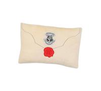 United Labels Cojín de Harry Potter - Hogwarts Carta Logo Letra Cojín Decorativo Cojín Beige 30 x 45 cm