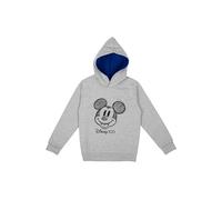 United Labels Disney Mickey Mouse Hoodie - Sudadera con capucha para niño - Sudadera con capucha para niños, color gris, gris, 134 cm-140 cm