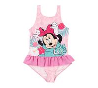 United Labels Disney Minnie Mouse bañador niña con Volantes Rosa (98/104) Traje de baño Infantil