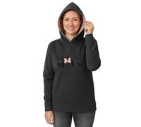 United Labels Disney Minnie Mouse Sudadera con Capucha para Mujer Gris Sudadera con Capucha Sudadera Algodón Sudadera con Capucha, gris, L